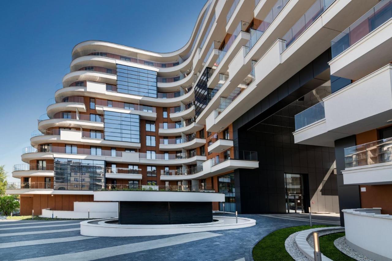 Vistula Terraces Apartment Cracovia Esterno foto