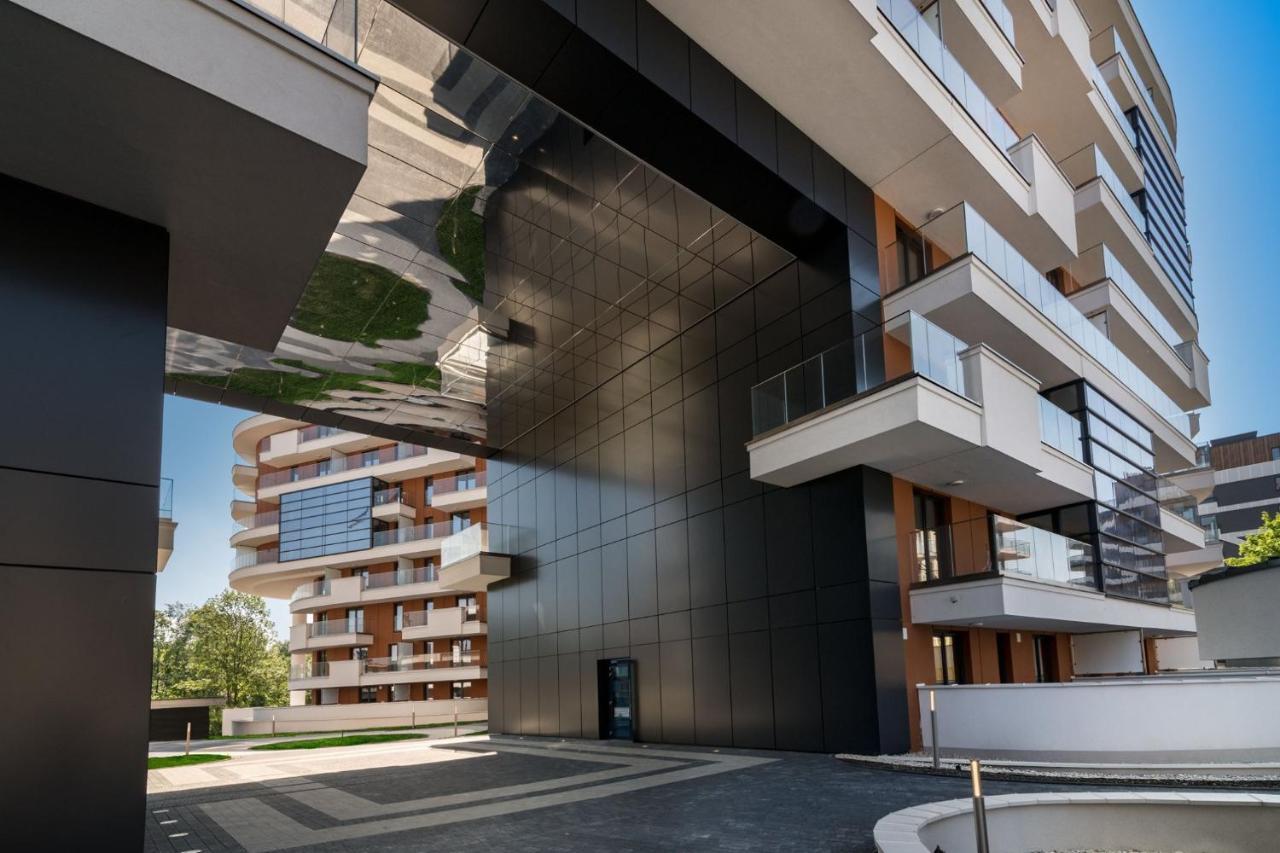 Vistula Terraces Apartment Cracovia Esterno foto